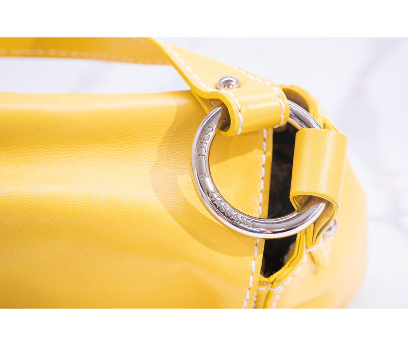 Dolce & Gabbana Yellow Shoulder Bag