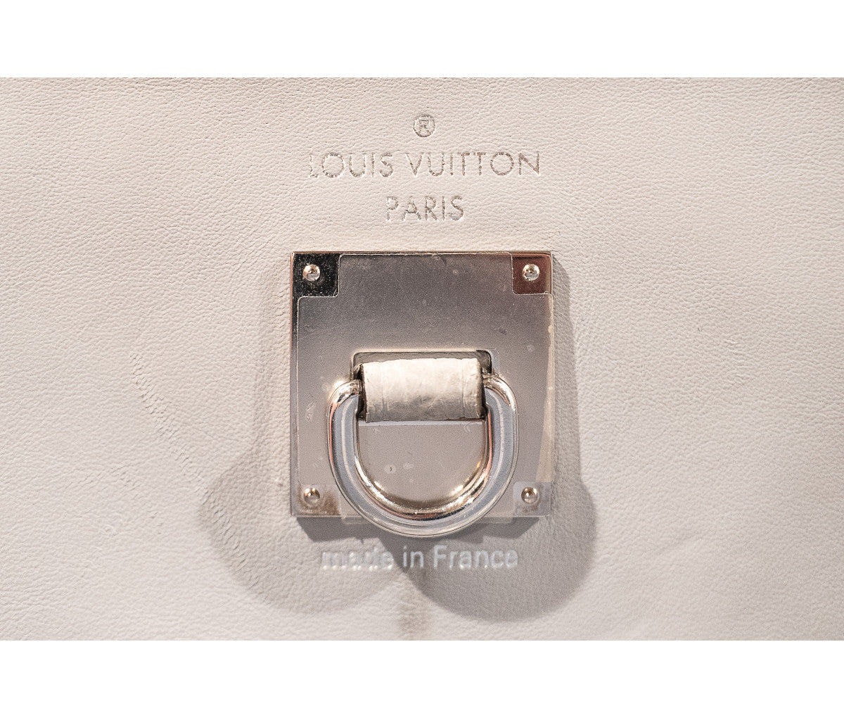 Louis Vuitton Grey Taurillon & Python City Steamer E/W Tote