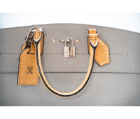 Louis Vuitton Grey Taurillon & Python City Steamer E/W Tote
