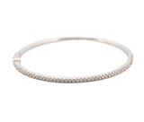Tiffany & Co 18K .73ct Diamond Bangle Bracelet