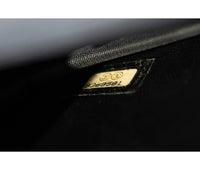 Chanel Black Caviar Leather Timeless Wallet On Chain