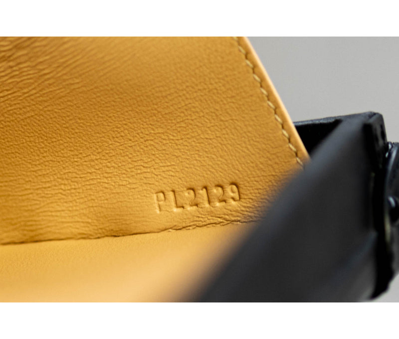 Louis Vuitton Black Vernis Leather Petite Malle Crossody