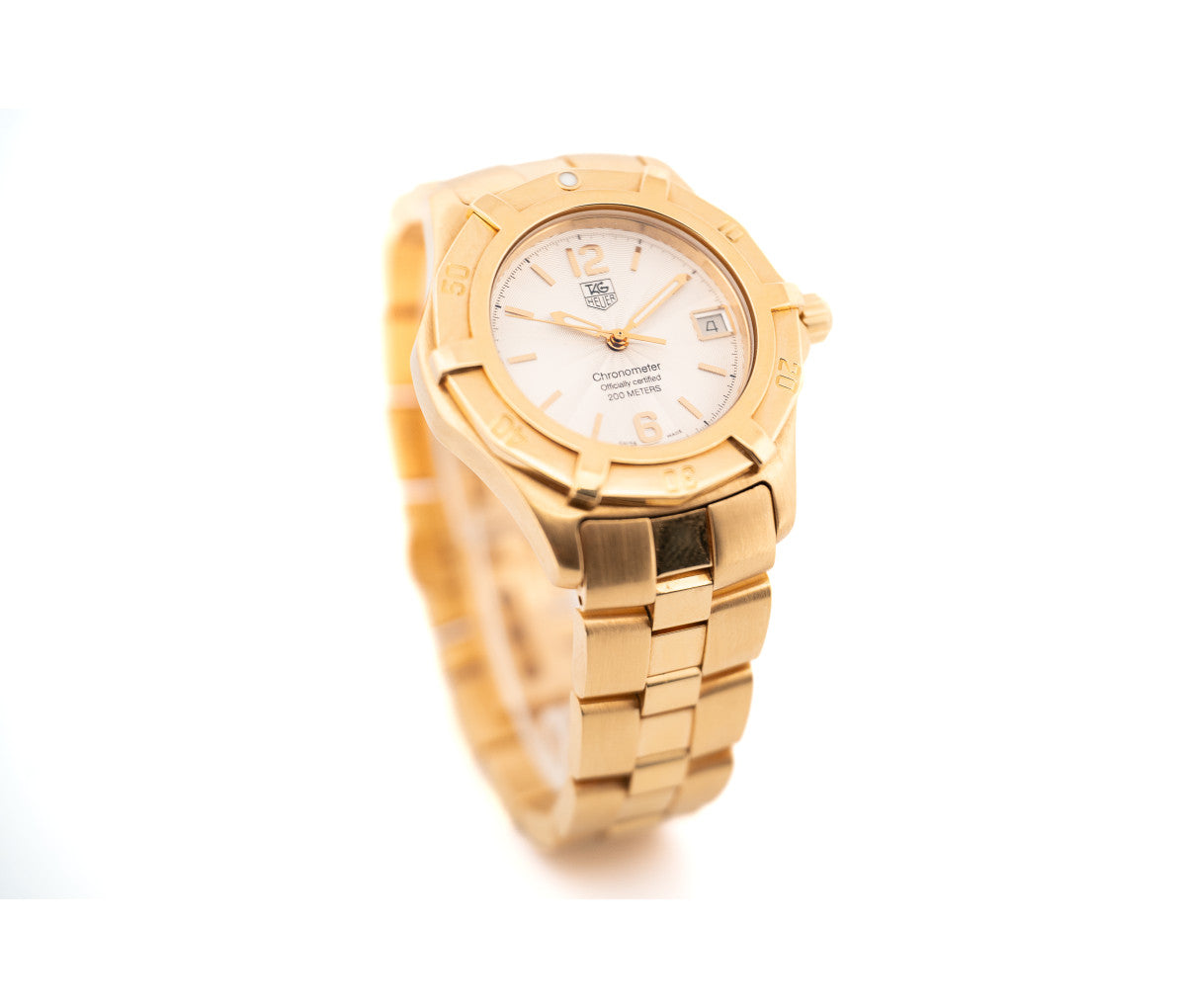Tag Heuer 18K Yellow Gold Chronometer 2000 Exclusive 39mm