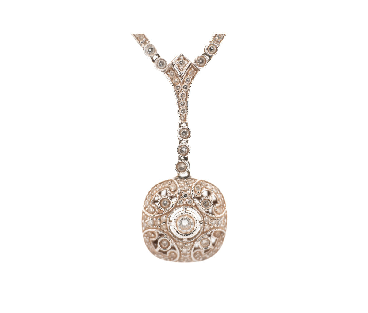 Women's 14K Gold 1.30 Diamond Necklace