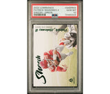 2022 Panini Luminance Sheesh Green /10 Patrick Mahomes II PSA 10