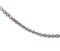 Women's 14K White Gold Diamond Necklace