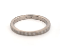 Scott Kay Palladium Eternity Band with .75ct of Diamonds