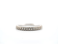 14KWhite Gold Eternity Band with 0.45 Ct