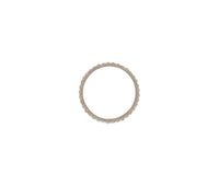 14KWhite Gold Eternity Band with 0.45 Ct
