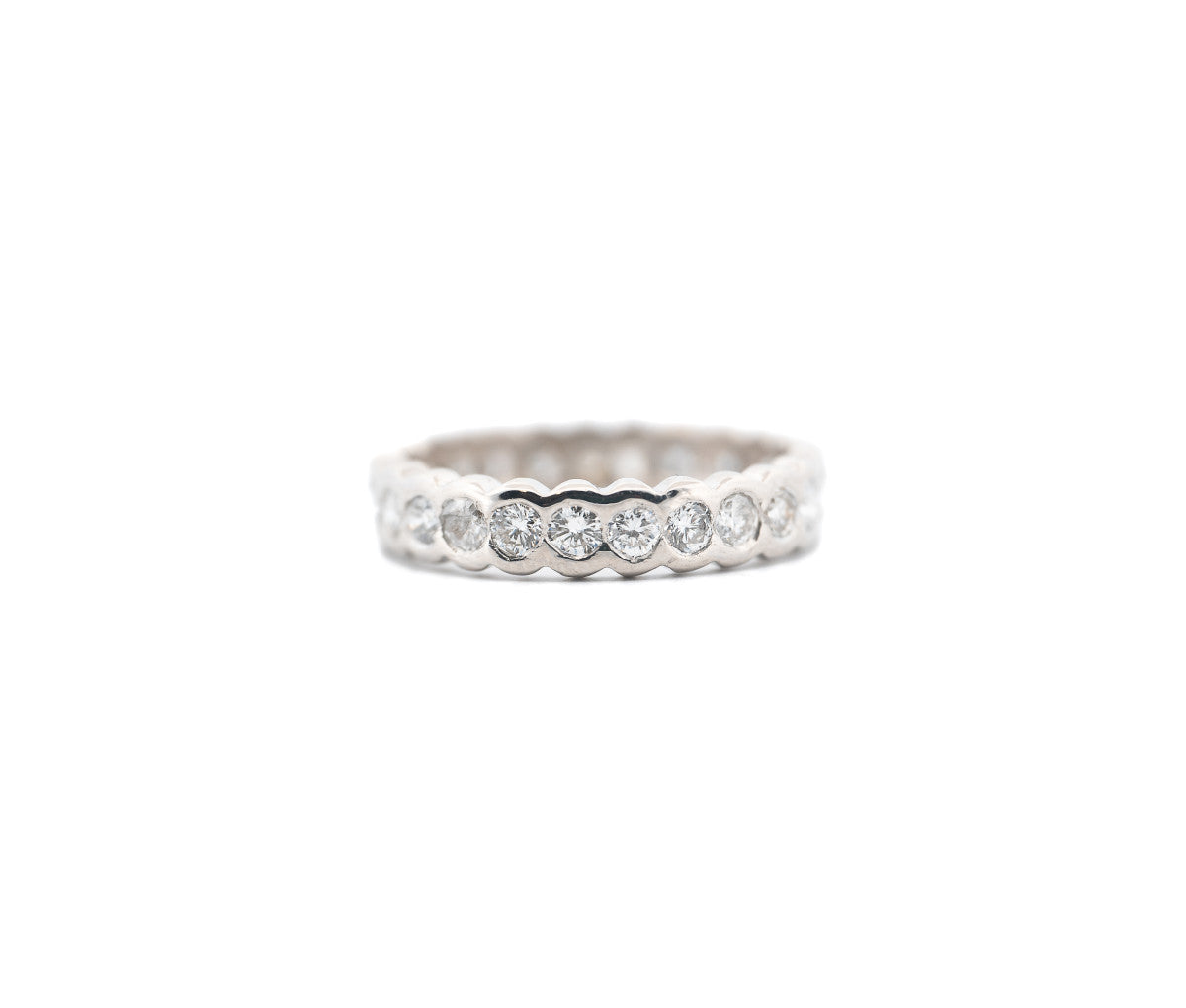Women's Platinum 1ct Diamond Eternity Band