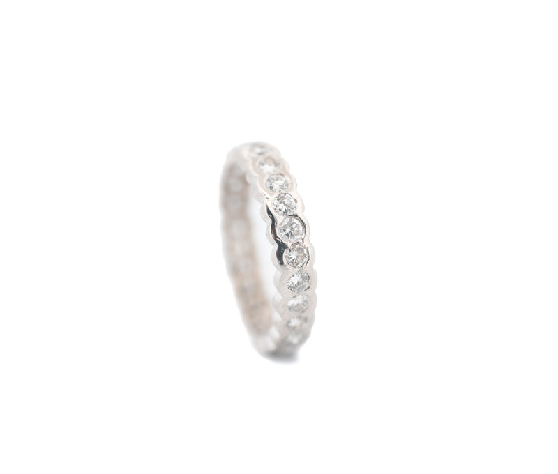 Women's Platinum 1ct Diamond Eternity Band