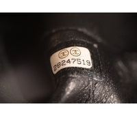 Chanel Black Embossed Graffiti Reissue 2.55 Shoulder Bag