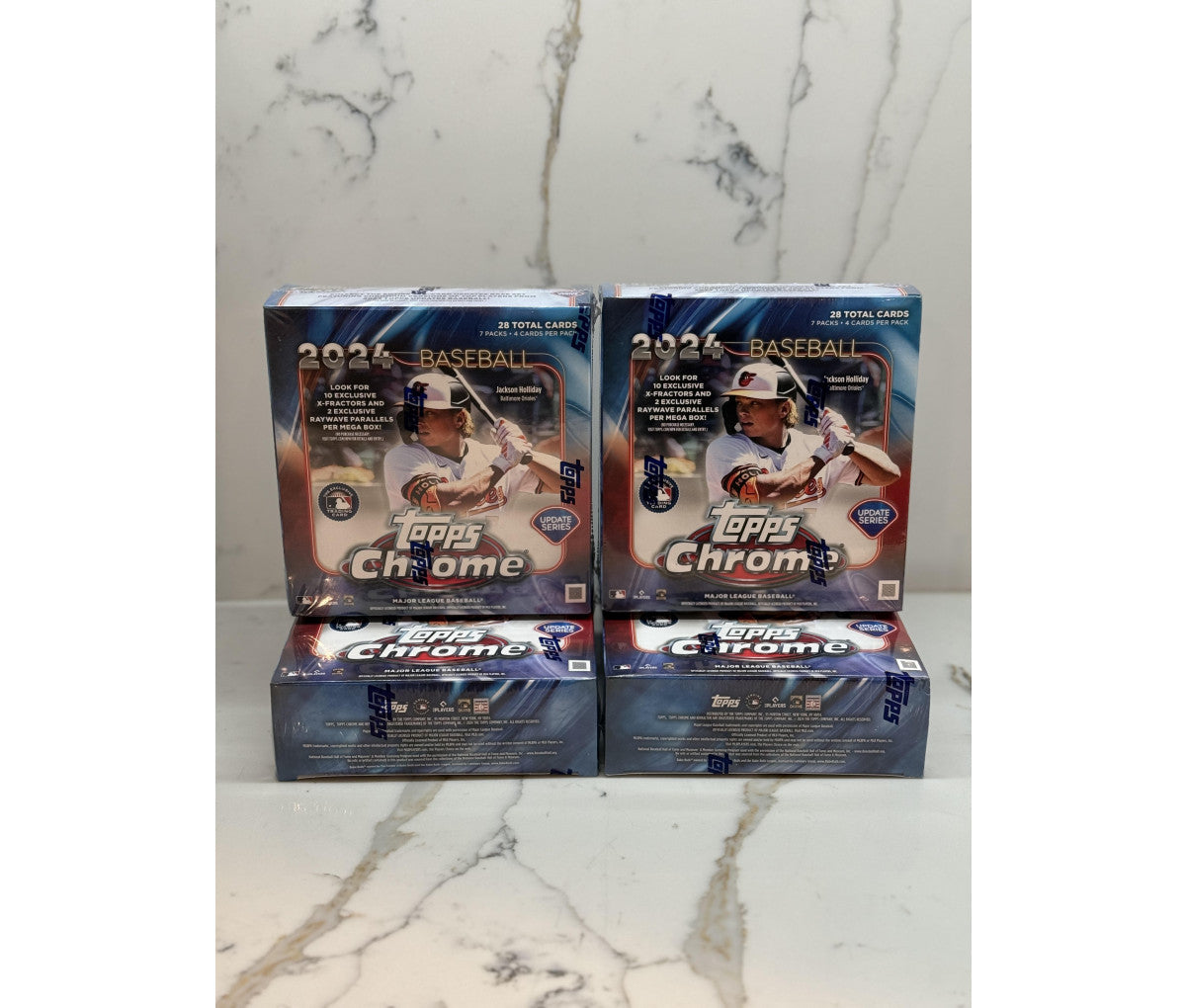 2024 Topps Chrome Update Series Mega Box