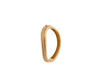 Women's Kieselstein Cord 18K 2.10ct Diamond Bangle Bracelet
