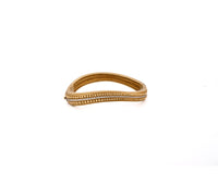 Women's Kieselstein Cord 18K 2.10ct Diamond Bangle Bracelet