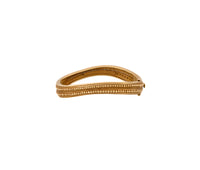 Women's Kieselstein Cord 18K 2.10ct Diamond Bangle Bracelet
