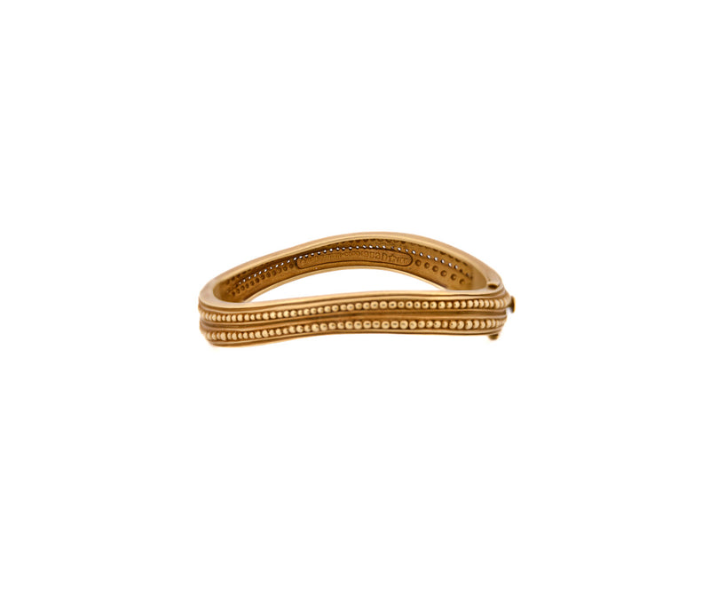 Women's Kieselstein Cord 18K 2.10ct Diamond Bangle Bracelet