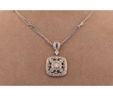 18KT Diamond Pendant Necklace