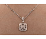 18KT Diamond Pendant Necklace