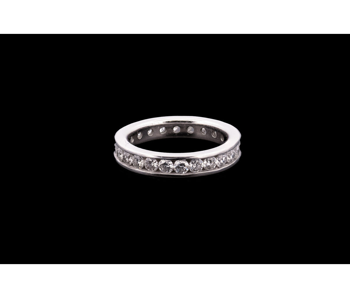 Round Diamond Eternity Band