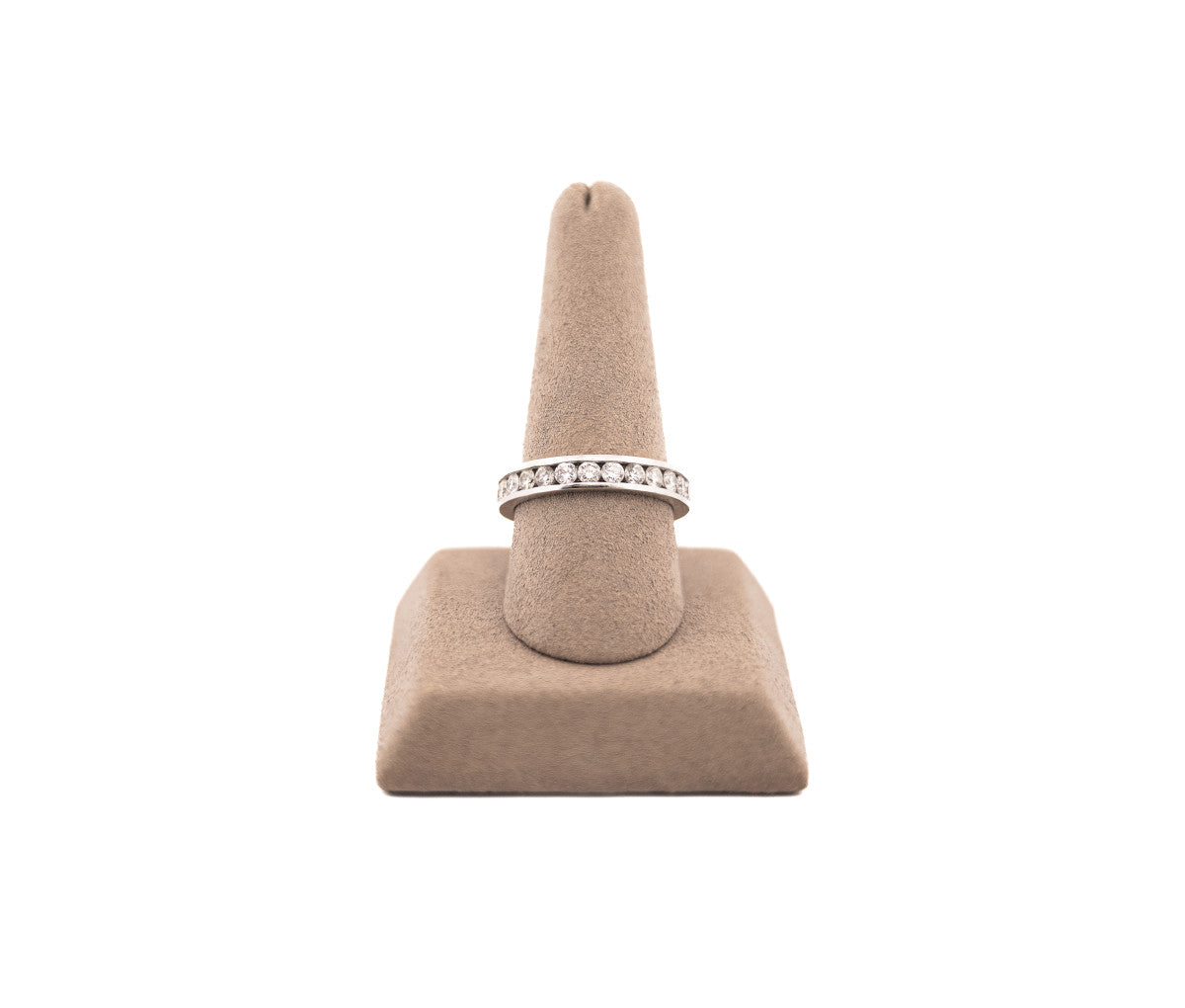 Round Diamond Eternity Band