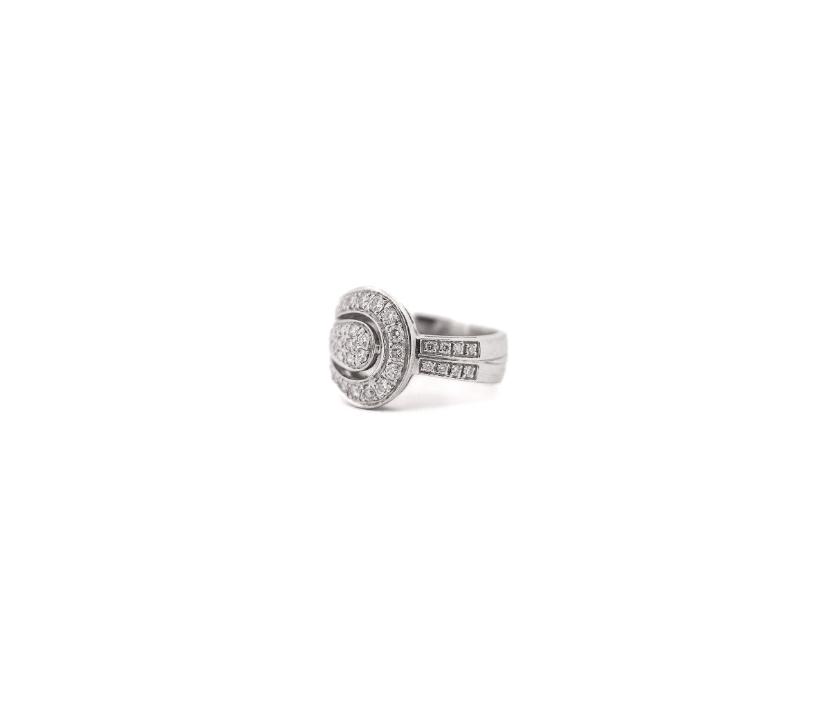 Bands 18K 0.99 Ct CTW Round Natural Diamonds