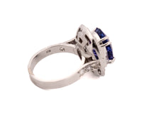 Women's 18K Tanzanite & 1.25ct Diamond Ring