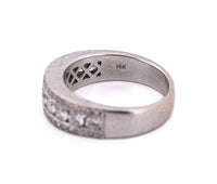 Women's 14k 1.35ct Diamond Three Row Band