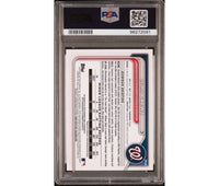 2024 Dylan Crews Sapphire Chrome Prospect AU-Green /99 PSA 10