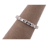 Women's 14k White Gold 2ct Diamond Eternity Band