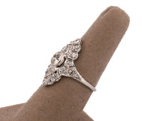 Jacob L. Brandt Art Deco Diamond and Platinum Ring