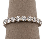 14k White Gold 2.15 CTW Diamond Eternity Band
