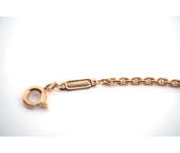 18k Rose Gold Tiffany and Co T1 Circle Pendant