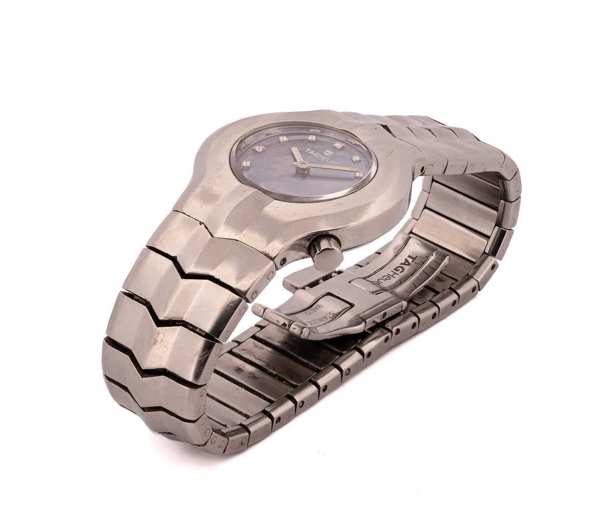 Ladies Tag Heuer Alter Ego Diamond Dial Stainless Steel 26mm