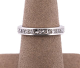 Platinum 1.82ct Princess Cut Diamond Eternity Band Princess