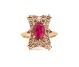 Gemstone 18K 2.43ct CTW Oval Rubys