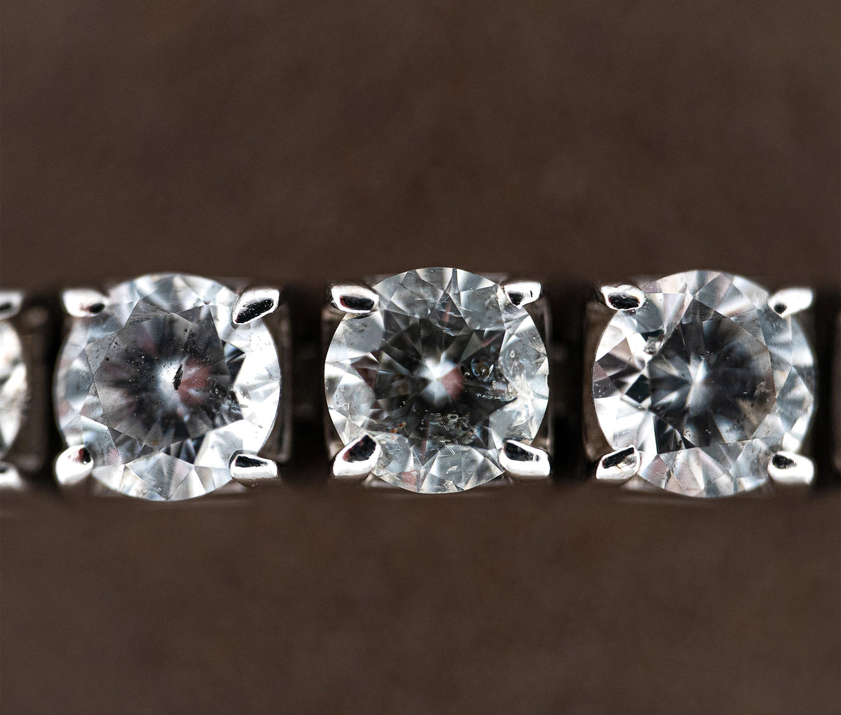 14kt White Gold Diamond Tennis Bracelet