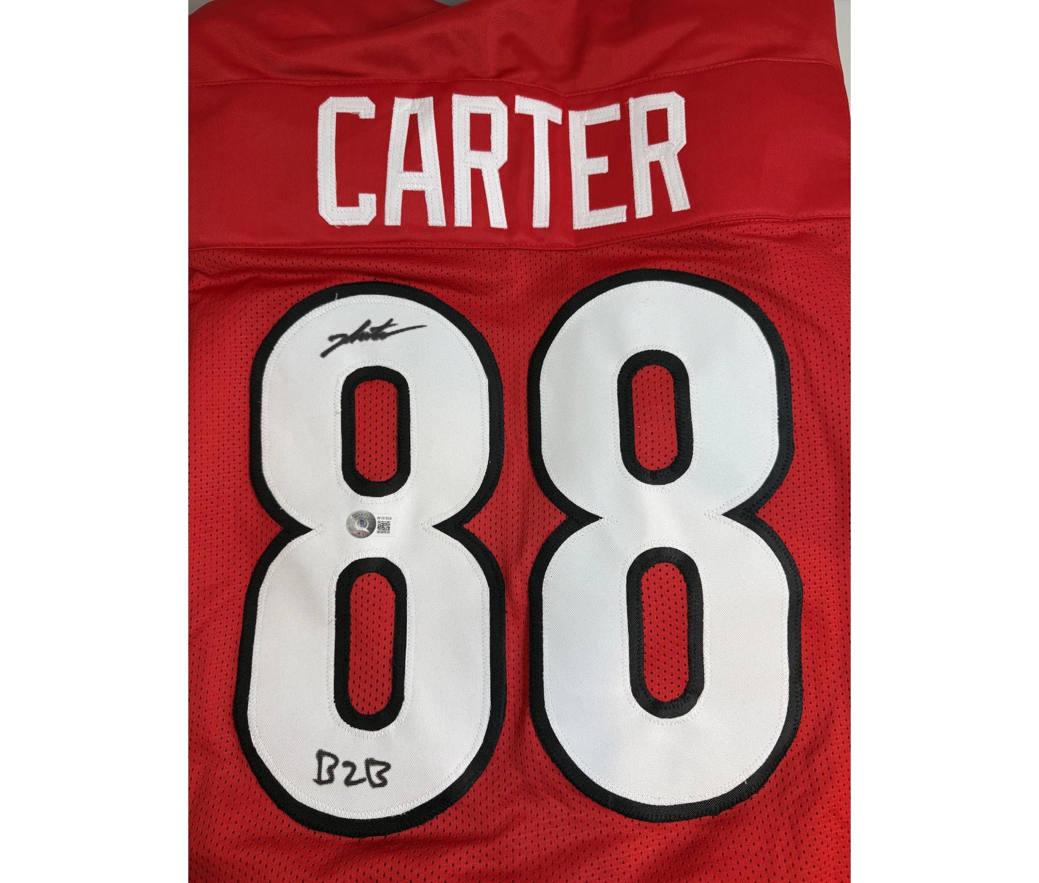 Jalen Carter "B2B" Autographed Georgia Jersey BGS Certified