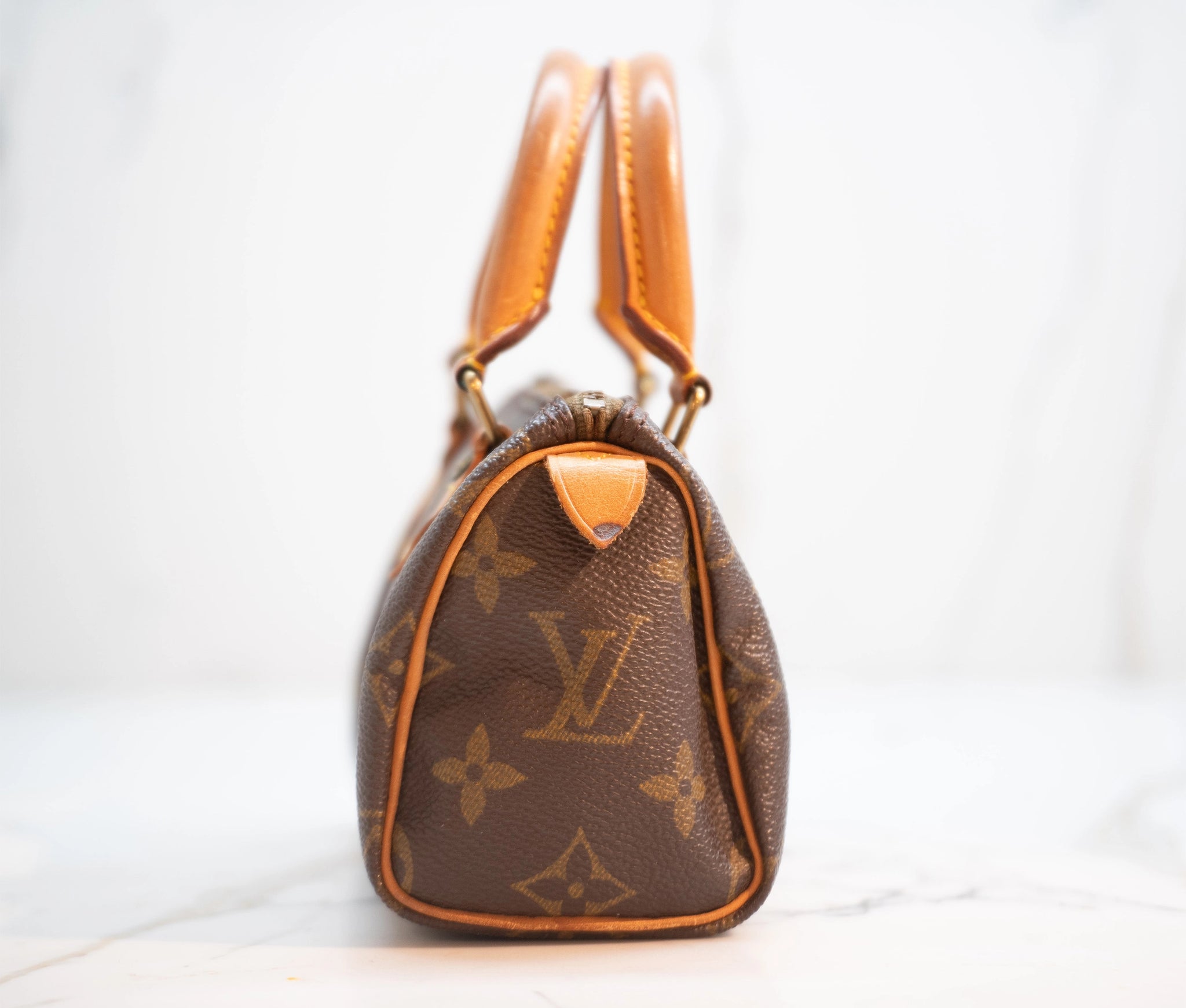 Louis Vuitton Monogram Speedy HL Vintage French Luggage Company