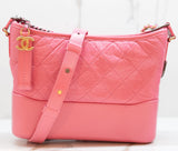 Chanel Pink Quilted Lambskin Medium Gabrielle Bag