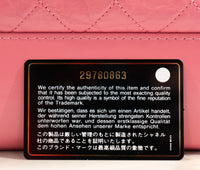 Chanel Pink Quilted Lambskin Medium Gabrielle Bag