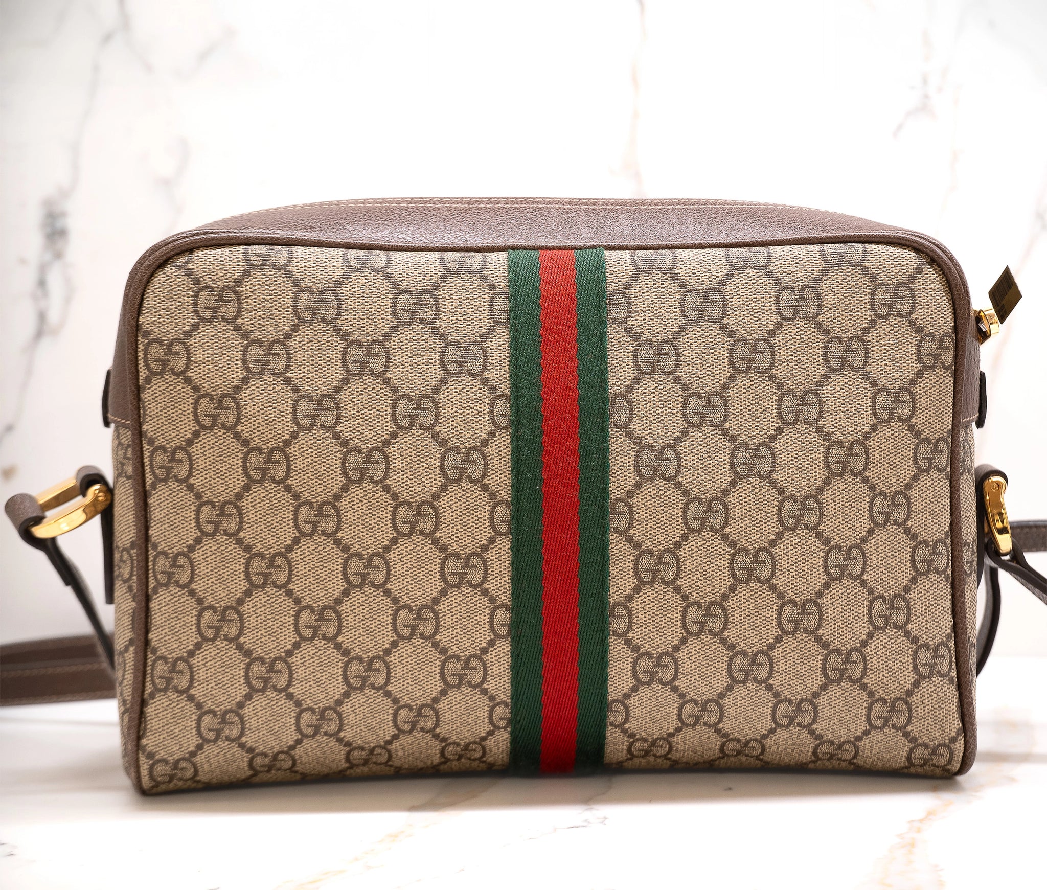 Gucci GG Web Small Ophidia Shoulder Bag