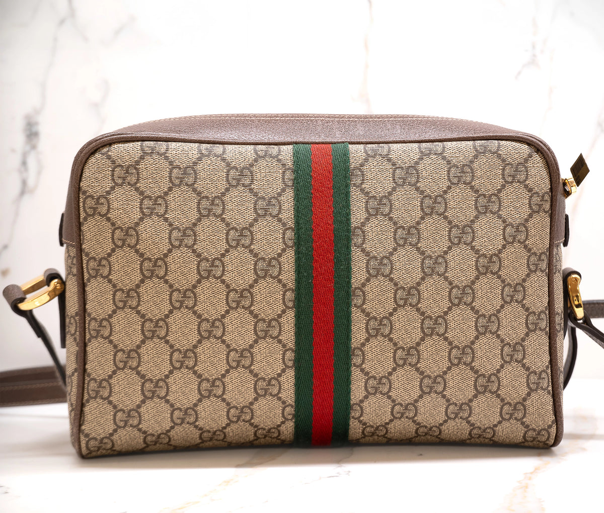 Gucci GG Web Small Ophidia Shoulder Bag