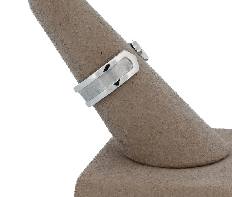18K White Gold Cartier C De Cartier Ring