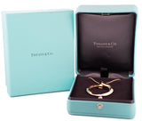 18k Rose Gold Tiffany and Co T1 Circle Pendant