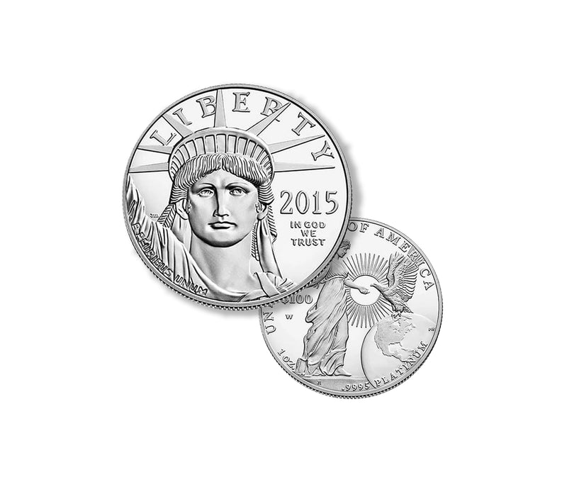 1 oz American Platinum Eagle Coin BU (Random Year)