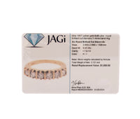 14kt Yellow Gold .43ct Diamond Band