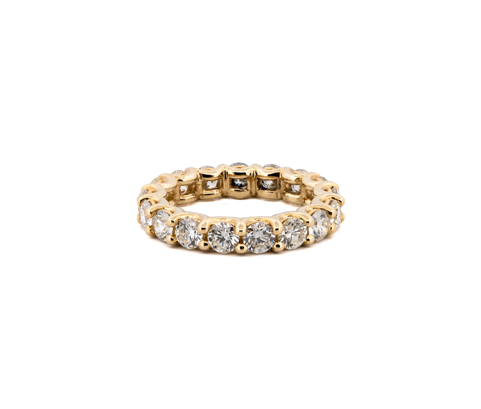 14K Yellow Gold 2.54cttw Diamond Eternity Band