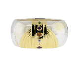 Sterling Silver and 18K Yellow Gold  La Nouvelle Bague Multi Gem Bracelet