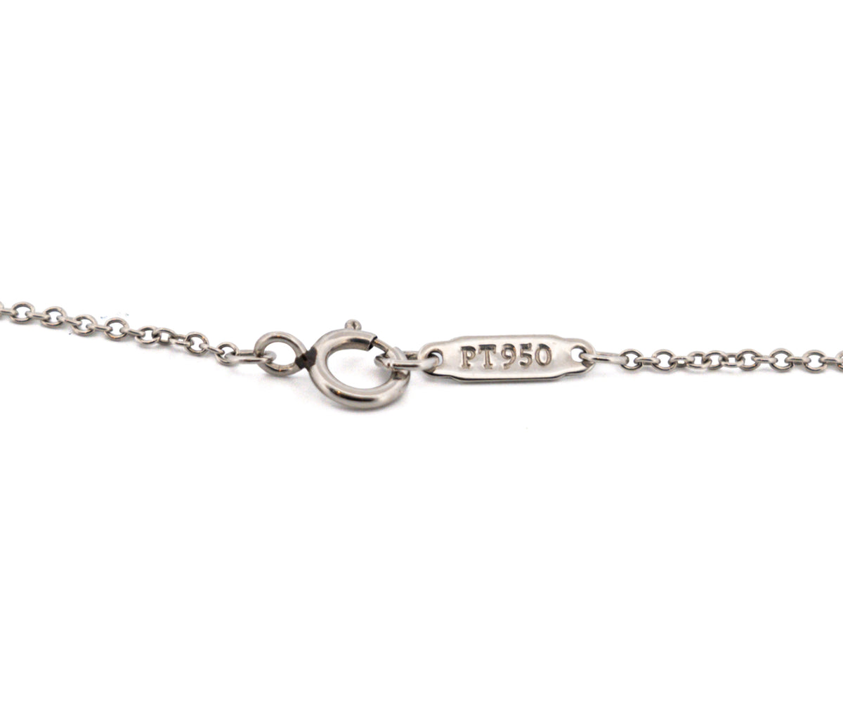 Tiffany and Co Platinum 0.20 cttw. Diamond Arrow Necklace